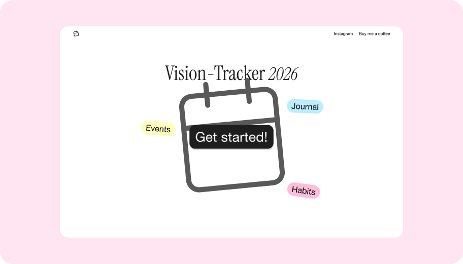 Vision Tracker app